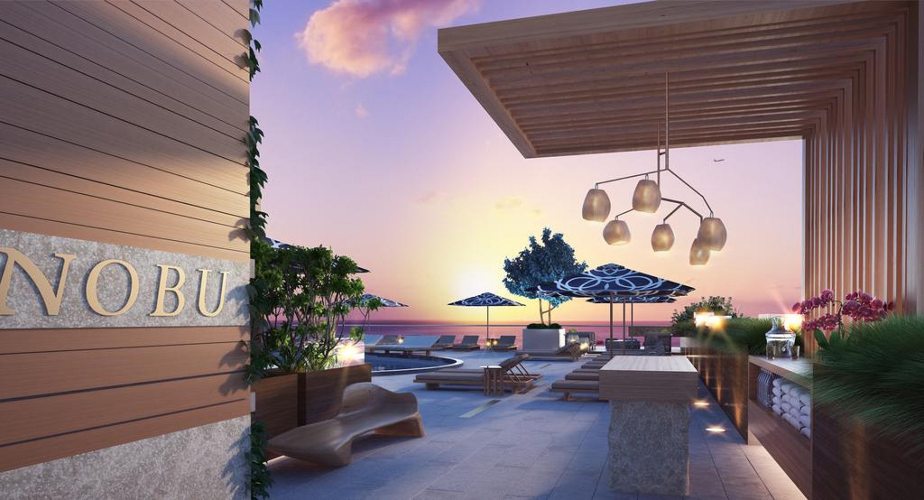 Nobu Hotel Miami Beach Exteriér fotografie